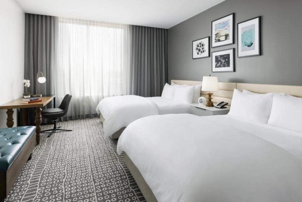 Guest Room with Two Queen Beds interior
